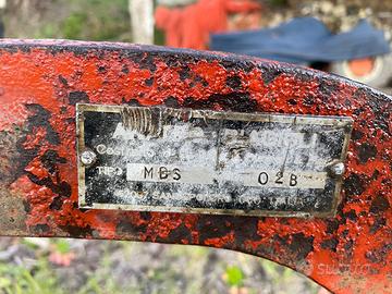 Aratro monovomere MDS 02B Aldo Biagioli