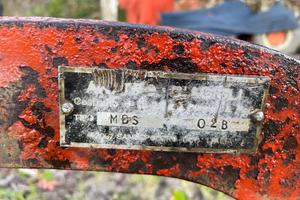 Aratro monovomere MDS 02B Aldo Biagioli