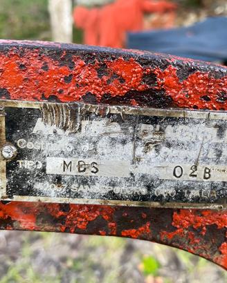 Aratro monovomere MDS 02B Aldo Biagioli