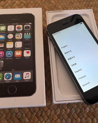iPhone 5s Space Grey 16gb