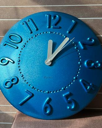 Orologio da parete Guzzini blu diametro 38 cm