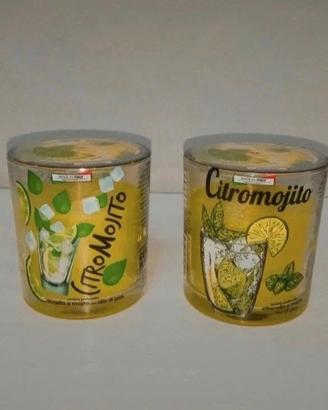 Set 2 candela profumata citronella Citromojito 