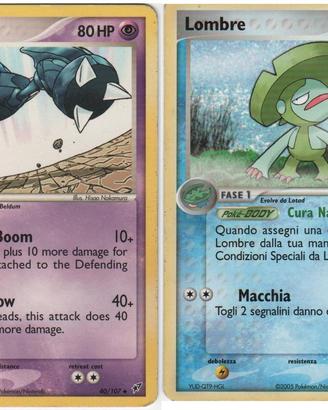 Carte Pokemon Ex parte 1