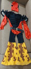 vestito carnevale Gormiti 7 anni 