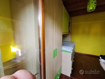 Cameretta color verde/lime