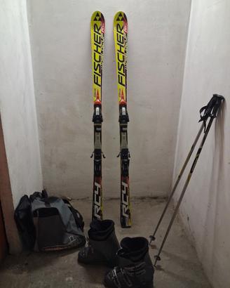 Sci Fischer + scarponi Nordica portascarponi e