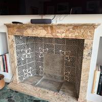 Camino in marmo inizio 900