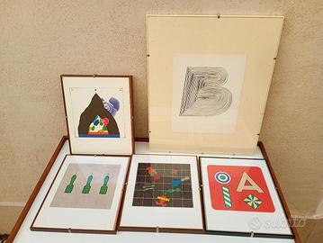 foto litografie bolaffi anni 70 