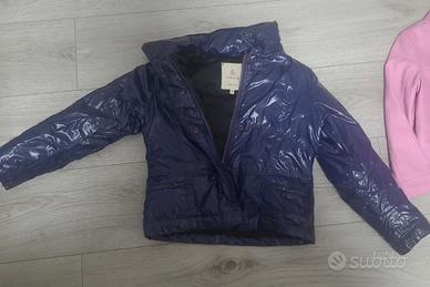 Giubbotti per bambina piumino pelle e smanicato