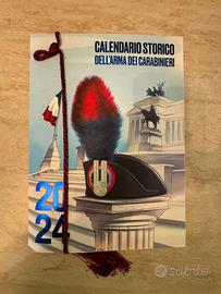 Calendario storico Arma dei Carabinieri anno 2024
