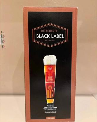 Bicchiere Birra Ritzenhoff Black Label - Nuovo