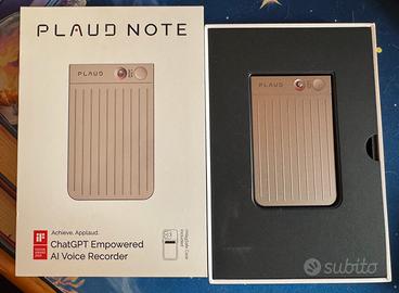 Plaud note MAI usato