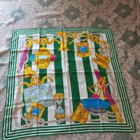 Trussardi Foulard Seta Tema Nautico