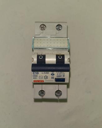 Interruttore magnetotermico differenziale GEWISS