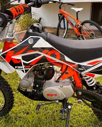 Moto pitbike Kayo 110cc