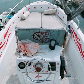 Barca Open più motore