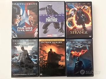 Dvd marvel e DC