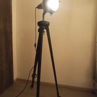 Lampada da terra industriale anni 70 