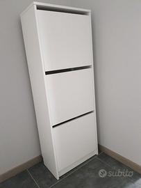 Scarpiera IKEA bianca 4 ante