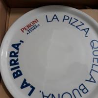 set 4 piatti pizza nastro azzurro sigillati