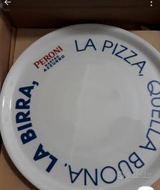 set 4 piatti pizza nastro azzurro sigillati