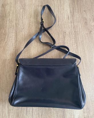 Borsa vintage anni 80 in vera pelle