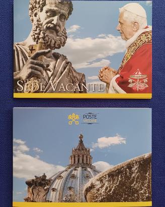 Folder Vaticano “Verso Sede Vacante” e “Renuntiat"