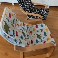 Poltroncina POANG bambini - IKEA + Cuscini