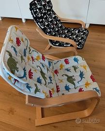 Poltroncina POANG bambini - IKEA + Cuscini