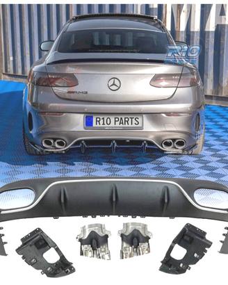 DIFFUSORE MERCEDES W213 COUPE C238 LOOK E53 TERMIN