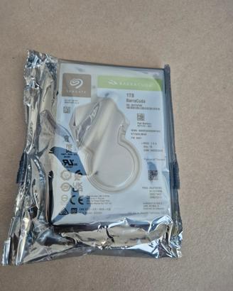 Seagate BarraCuda 1TB, 7200 RPM, 2,5" Disco Rigido