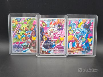 Carte Pokemon primi compagni di avventura serie 2