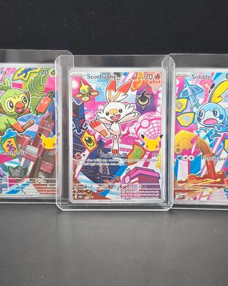 Carte Pokemon primi compagni di avventura serie 2