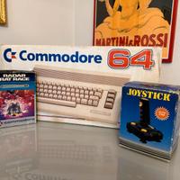 Commodore 64C completo con scatola – funzionante