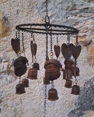 Acchiappavento vintage - pendagli Babbo Natale