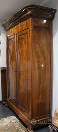 Armadio in noce massello epoca Luigi Filippo