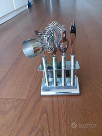 Set Barista/Cocktail 5 Pezzi Kasanova come nuovo