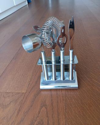 Set Barista/Cocktail 5 Pezzi Kasanova come nuovo