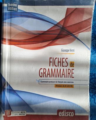 TESTO SCOLASTICO FRANCESE " FICHES GRAMMAIRE"