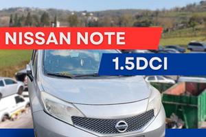 Nissan note 2015 ricambi usati vettura rottamata