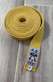 Cintura gialla Itaki misura 5