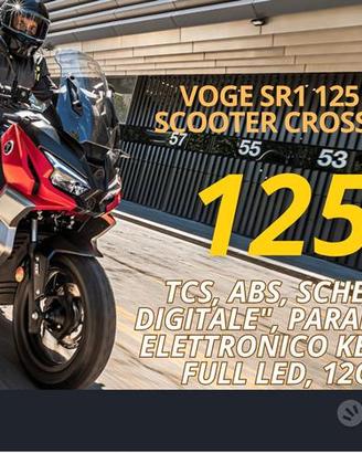 VOGE SFIDA SR1 ADV 125 FINANZIABILE INTERESSI ZERO