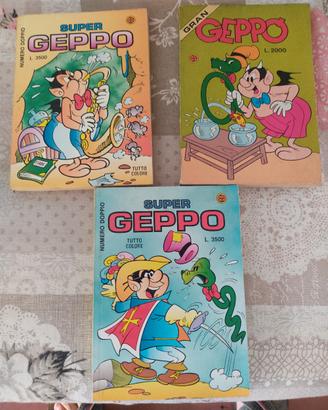 vecchi fumetti di Geppo