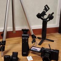 Sony zv1 videocamera ( set completo per vlogging)