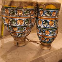 Coppia Di Bongo In Ceramica Kenioti Efficienti Per