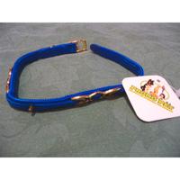 Collarino per cane/gatto blue elettrico nuovo