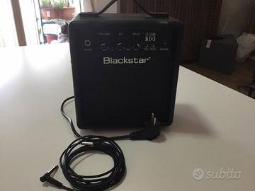 Ampificatore 10 watt blackstar con echo