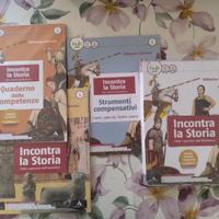 Libro scolastico "Incontra la storia 1" 