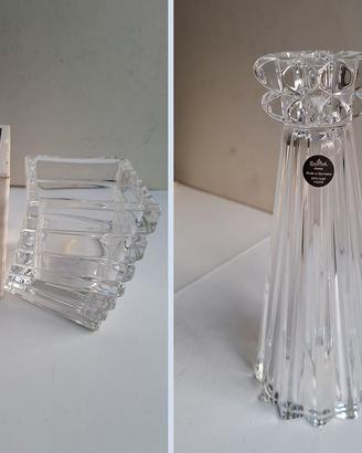 2 candelieri cristallo rosenthal