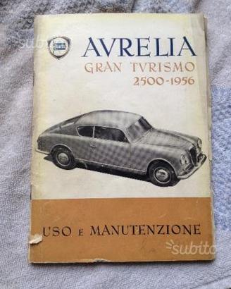 Manuali Uso e Manutenzione Lancia anni 50-60